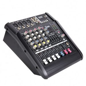 Professional PMX System 4 Channel Mixing Console MP3 Mixer