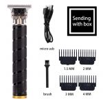 T9 men’s professional cordless electric trimmer for barber