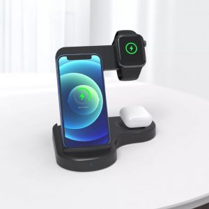 Portable Fold Charge Station 3 In 1 Wireless Mobile Fast Charger