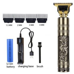 T9 professional hair trimmer barber clippers dragon