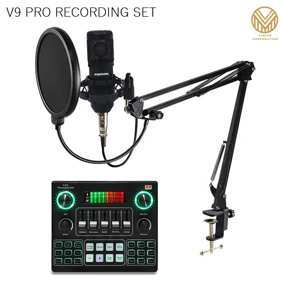 V9 PRO Sound Set Live music studio gaming equipment full set studio microphone recording professional